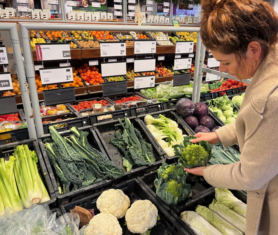 Consument in biowinkel