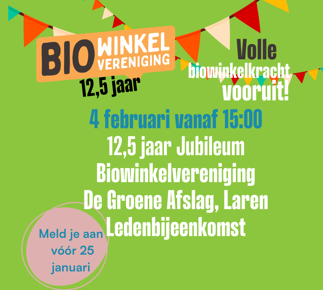 Hero Biowinkelvereniging Social post template